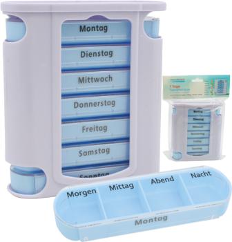 Tablettendispenser Pillen-/Tablettenbox 7 Tage
